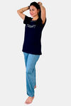 Sweetmoon Plus Size Loungewear - Black — thumbnail 4